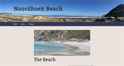 Desktop Screenshot of noordhoekbeach.co.za